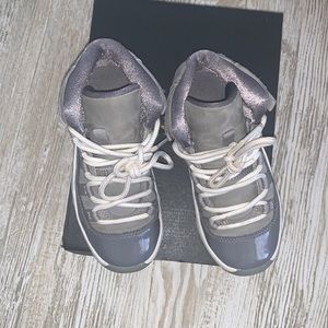 Jordan preschool gray retro 11 size 11c